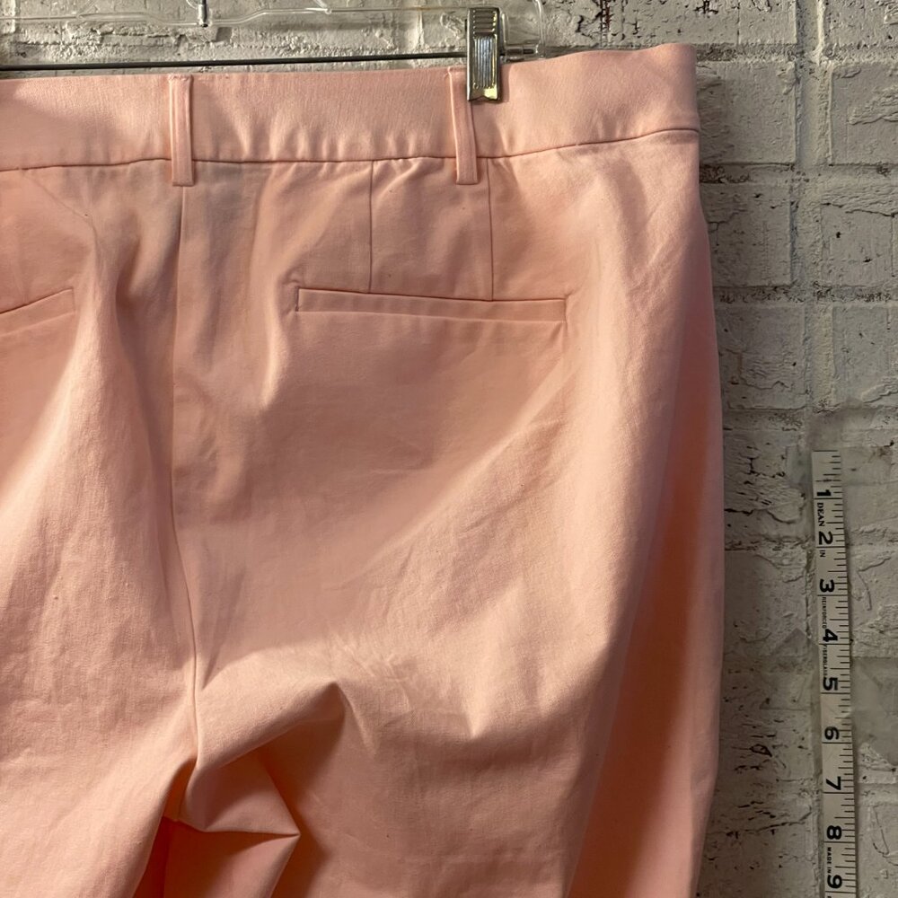 Lane Bryant The Lena Capri Pants 24 Pink Smart Stretch NWT - Picture 7 of 12